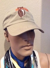 HOOTERS Classic Beige Tan Baseball Cap Golf Hat Adjustable Strap  picture
