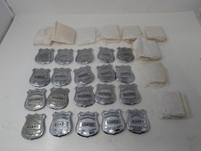 Vintage Obsolete Continental Investigative Guard Service Badges Lot of 38 (304) picture