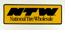Vintage NTW National Tire Wholesale Vinyl Decal Sticker (3