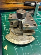 MACHINIST HmDrcB LATHE RARE Indexing Lathe Turret Tool Post Chrome picture