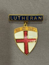 Vintage Boy Scout LUTHERAN God and Family Medal picture