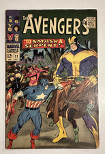 Avengers 33 1966 Stan Lee Don Heck Captain America Black Widow Silver Age VG/FN picture