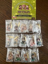 Hetalia Metal Charm Collection Complete Set Of 14 Types (Japan, England, Etc.) picture