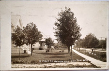 Chilton, WI -  Vintage RPPC Real Photo Postcard Residence Street Scene picture