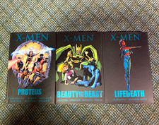 X-Men Marvel Premiere Classic Hardcover 3 Book Lot Proteus Lifedeath picture