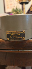 WWII U.S. Army Air Corps Navigation Watch Carrying Case Geo H Adamson Marked picture