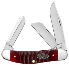 Case xx Knives Sowbelly Stockman Gator Jig Old Red Bone 51542 Stainless Knife picture