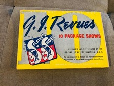 G.I. REVUES for US Military Use 1944 Army Navy WW2 - At Ease Volume XVI picture