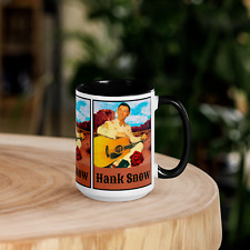 Hank Snow Legendary Country-Western singer & songwriter FAN ART Coffee Mug 15oz picture