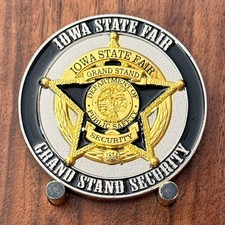 Iowa State Fair Grand Stand Security 75th FFA Ushers Challenge Coin M#23 picture