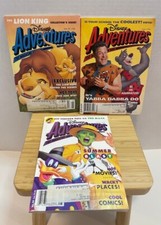 VTG Disney Adventures Magazine Lot 1994 Lion King Flintstones The Mask picture