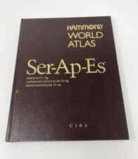 Hammond World Atlas Book SER-AP-ES Ciba New Census Edition 1983 Vintage Maps picture