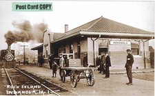 Rock Island Railroad Station (train depot) at Indianola, Warren Co., IA Iowa picture