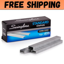 Swingline Staples, Standard Staplers For Desktop Staplers, 1/4 Length, 5000/Box picture
