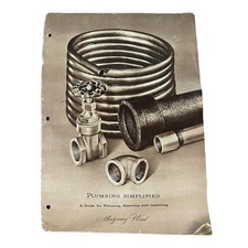 1954 Montgomery Ward Plumbing Simplified Catalog Magazine picture