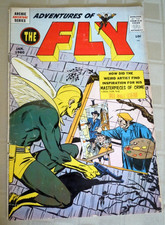 Adventures of the Fly #4  (1960) VG- (3.5) cond NEAL ADAMS 1st Professional work picture