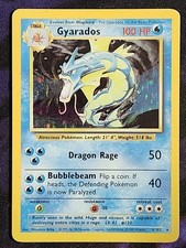 Pokemon Gyarados 6/102 (MP) Base Set BS picture