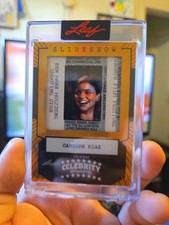 2026 Leaf Slideshow Cameron Diaz Celebrity Snaps Prismatic Gold #/25 #CSM-CD1 picture
