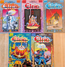 ELRIC : WEIRD OF THE WHITE WOLF COMPLETE SET #1-5  FIRST COMICS 1986  NICE picture