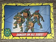 1989 O-Pee-Chee Teenage Mutant Ninja Turtles Danger On All Sides #77  *K452* picture
