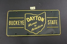 1953 Dayton Ohio Booster License Plate Auto Buckeye State Aviation (ZZ24 picture