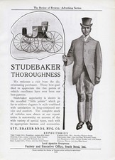 1904 Studebaker Vehicles South Bend, Ind. Horse Drawn Carriage Antique Print Ad picture