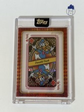 2025 Topps Disney Mint #QH-15 Donald Duck Playing Cards 013/125 picture