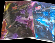 G.I. Joe Real American Hero  #330 Foil And Virgin Variant 616 Limited 750. Set picture