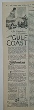 1926 L&N Louisville and Nashville railroad Railway Gulf Coast vintage ad picture