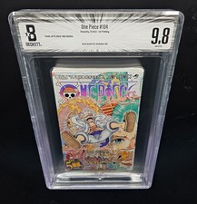 BGS 9.8 ONE PIECE Vol.104 1st Printing Graded Manga Japanese JUMP Luffy Obi picture