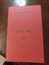 Resume 32 Degree of Sublime Prince of The Royal Secret  Freemasonry masonic/475 picture