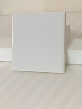 Vintage New Ceramic Daltile #K101 White  4 1/4