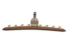 Blanton's Bourbon Cork Display Bottle Holder Oak Barrel Stave, Blantons, Whiskey picture