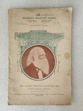 Four Penny Classics Brewers Selected Poems November 15th, 1900 picture