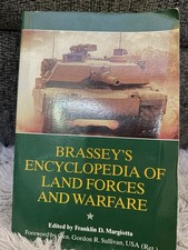BRASSEY'S ENCYCLOPEDIA OF LAND FORCES AND WARFARE By Franklin D. Margiotta VG Ex picture