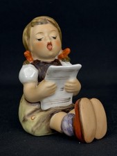 Goebel Hummel Girl With Sheet Music 389  No Crazing Mint  picture