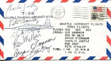 Ronald Ron McNair NASA Space Challenger Disaster Plus 5 Signed Autograph Cover picture