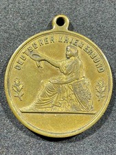 Post WW1 WWI Weimar Era German 1920s Kriegerbund Veterans Event Token Medal picture