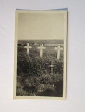 Original WW1 Photo of Canadian Grave Markers picture