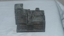 Rare Vintage 1933 Chicago World's Fair Souvenir - Fort Dearborn Cast Metal Bank picture