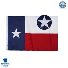 Texas State Flag 3x5 Heavy Duty Outdoor Nylon Embroidered Star Sewn Stripes picture