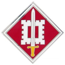 Army Identification ID Badge (CSIB): 18th Engineer Brigade picture