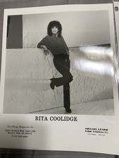 Vintage 1980s Michael Levine Rita Coolidge Press Photo picture