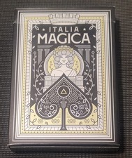 Italia Magica Playing Cards Limited Silver Foil Edition (NO CELLOPHANE) [TWI] picture