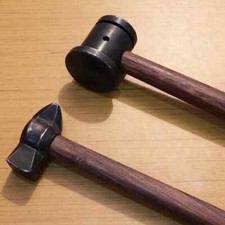 Set of 2 Heavy Iron Hammers Blacksmith Useful Item picture