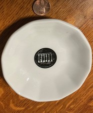 SHENANGO China butter pat ashtray THE COLONNADE Hotel Boston Restaurant 1971 picture
