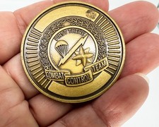 USAF Combat Control Team CCT Airborne HALO SCUBA Challenge Coin Special Ops picture