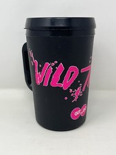 Vintage Git n Go Plastic Travel Mug, Wild Thang, Hot Pink picture