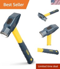 Durable 32 oz Blacksmith Hammer with Lightweight Fiberglass Handle for Precision picture
