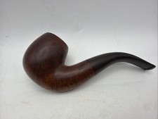 Vintage J.H.R. VIRGIN Smooth Briar Estate Tobacco Smoking Pipe - Bent Freehand picture